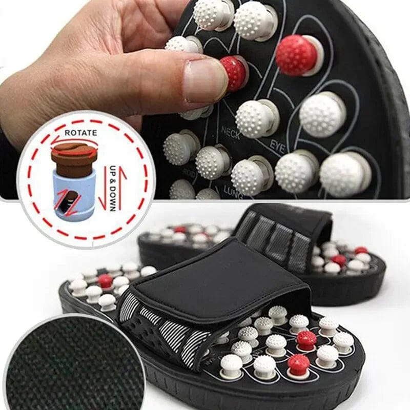 Acupuncture Therapy Foot Massage Slippers