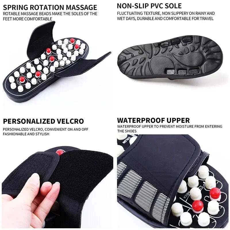 Acupuncture Therapy Foot Massage Slippers